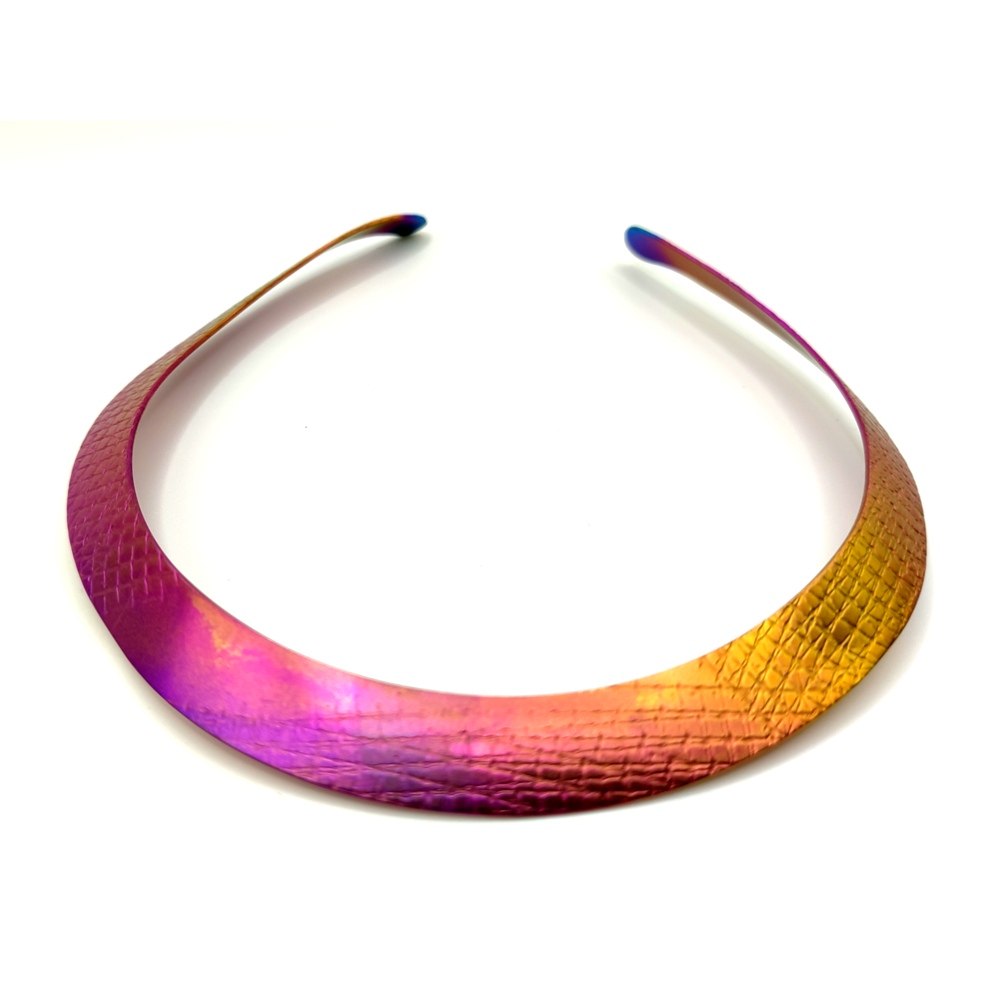 TITANIUM NECKLACE TURKANA RAINBOW 2